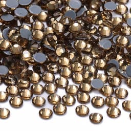 QIIY SS6-SS20 1440Pcs Top Glass Crystal Hotfix Rhinestones Flatback Glitter Stones Nail Art Decorations DIY Accessoriesries
