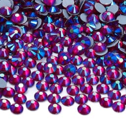 QIIY SS6-SS20 1440Pcs Top Glass Crystal Hotfix Rhinestones Flatback Glitter Stones Nail Art Decorations DIY Accessoriesries