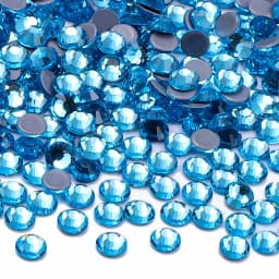 QIIY SS6-SS20 1440Pcs Top Glass Crystal Hotfix Rhinestones Flatback Glitter Stones Nail Art Decorations DIY Accessoriesries