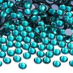 QIIY SS6-SS20 1440Pcs Top Glass Crystal Hotfix Rhinestones Flatback Glitter Stones Nail Art Decorations DIY Accessoriesries