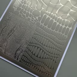 XMQ NAIL ART STAMPING PLATES LINES TEMPLATES IMAGE PLATE