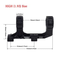 Tactical GEISSELE Automatics M4 M16 Ar15 Optic Scope Mount 25.4mm/30mm QD Rings Optical Bubble Level For 20mm Picatinny Rail