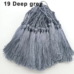 Mixed 100Pcs 13cm/5 Inch Silky Floss Bookmark Tassels Hanging Spike Rope Crafts For Jewelry Making DIY Craft Accessory