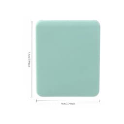 Mirror Foldable Makeup Mirror Portable Double-Sided Mirror Student Dormitory Desktop Small Gift Mini Pocket Mirror Home Decor