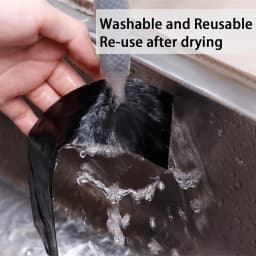 1-10M 3D Car Carbon Fiber Sticker DIY Paste Protector Strip Auto Door Sill Side Mirror Anti Scratch Tape Black Waterproof Film
