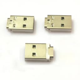3/5/10PCS Type-C Female to Double-sided USB Am Male Connector 2.0 Charging Version Adapter with PCB Board Inside