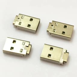 3/5/10PCS Type-C Female to Double-sided USB Am Male Connector 2.0 Charging Version Adapter with PCB Board Inside