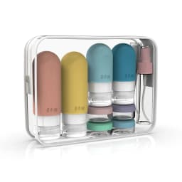 4 Pack Leak Proof Travel Bottle Set Made Of Silicone - TSA-Approved Containers For Toiletries And Conditioner