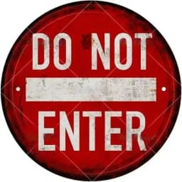 Vintage Warning Garage Metal Sign Plate Plaque -Tin Sign Wall Decor for Home, Bar, Pub, Store, Man Cave, Ideal Decor for Outdoor
