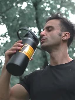 304 Stainless Steel Thermos Portable Outdoor Thermal Mug Tumbler Vacuum Flasks Cold and Hot Sports Water Bottle with Straw