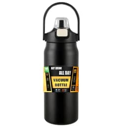 304 Stainless Steel Thermos Portable Outdoor Thermal Mug Tumbler Vacuum Flasks Cold and Hot Sports Water Bottle with Straw