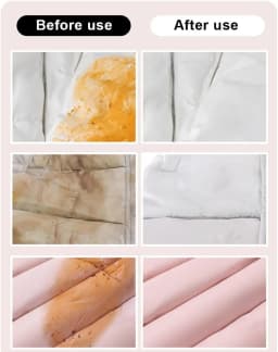 20pcs Clothing Stain Removal Wet Wipes Multi Functional Non Washing And Stain Removing Wet Wipes For Down Cotton Leather Jacket