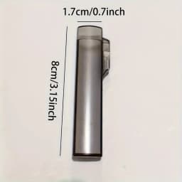 Portable Plastic Toothpick Case - Clear Toothpick Holder for Outdoor Travel, Kitchen, and Restaurant Supplies