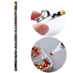 1/2/3/5PCS Nail Art Dotting Pencil Rhinestone Picker Contactless Pick Up Tool For Crystal Wax Pencil For Stones Accessories