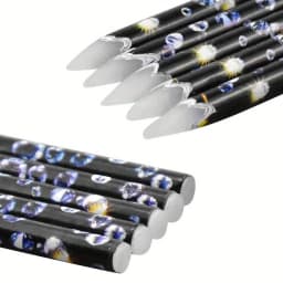 1/2/3/5PCS Nail Art Dotting Pencil Rhinestone Picker Contactless Pick Up Tool For Crystal Wax Pencil For Stones Accessories