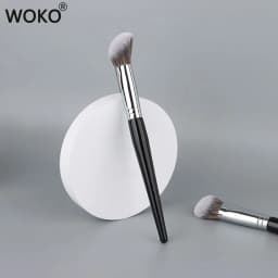 Cream Blush Brush Mimics Fingertip Aplication Stippling Powder Blusher Cream Makeup Brushes Synthetic Hair Blush Make Up Tools