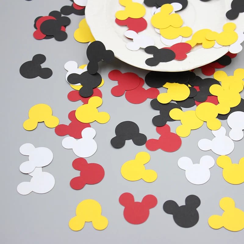 Baby shower script table confetti - Minnie Mouse confetti shower decoration, Minnie Mouse scattered confetti, Minnie Mouse baby