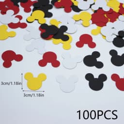 Baby shower script table confetti - Minnie Mouse confetti shower decoration, Minnie Mouse scattered confetti, Minnie Mouse baby