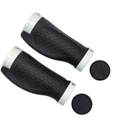 PE Rubber MTB Bike Grips Handlebar Cover Rubber Soft Anti-Skid Bicycle Grip Alloy Lock Bar BMX Handle Cuffs Cycling Accessories
