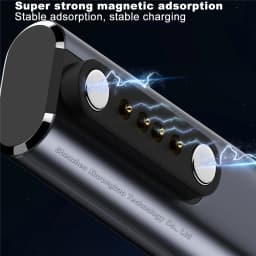 Suitable for Shokz devices bone transfer headset/smart watch charging adapter USB-C to 7.62MM 2-pin/4-pin magnetic charging port