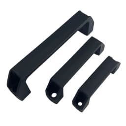 2PCS Cabinet Handle Thickened Cabinet Door Handles Black Plastic Industrial Cabinet Handles Cabinet Door Handle