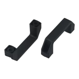 2PCS Cabinet Handle Thickened Cabinet Door Handles Black Plastic Industrial Cabinet Handles Cabinet Door Handle