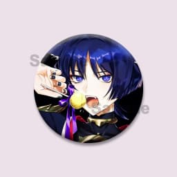 Popular Game Figure Wanderer Badges Genshin Impact Round Brooches Cartoon Cosplay Lapel Pins Backpacks Bag Accessories Fan Gifts