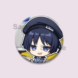 Popular Game Figure Wanderer Badges Genshin Impact Round Brooches Cartoon Cosplay Lapel Pins Backpacks Bag Accessories Fan Gifts