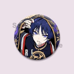 Popular Game Figure Wanderer Badges Genshin Impact Round Brooches Cartoon Cosplay Lapel Pins Backpacks Bag Accessories Fan Gifts