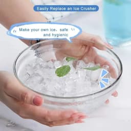 Silicone Mini Ice Cube Trays Small 1cm Stackable Easy Release 160 Crushed Ice Cube Molds Tiny Crushed Ice Cubes Maker Mold