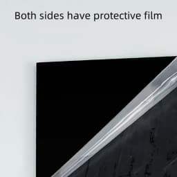 Mirror Light Black Acrylic Board Can Reflect Sheet Methacrylate Plate Custom DIY Craft Project Sign Table Number Sign