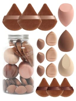 12/15Pcs Makeup Sponge Cosmetic Puff Foundation Sponges Blender Beauty Egg Powder Puffs Women Make Up Accessories Makeup Tools