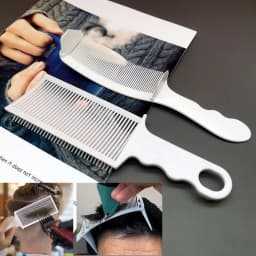 1/2/3Pcs Barber Hair Comb Kit Flat Top Hair Cutting Fading Stying Fade Comb Men Fade Brush Salon Hair Tool Accessories