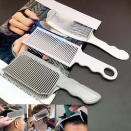 1/2/3Pcs Barber Hair Comb Kit Flat Top Hair Cutting Fading Stying Fade Comb Men Fade Brush Salon Hair Tool Accessories