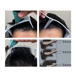 1/2/3Pcs Barber Hair Comb Kit Flat Top Hair Cutting Fading Stying Fade Comb Men Fade Brush Salon Hair Tool Accessories