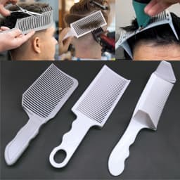 1/2/3Pcs Barber Hair Comb Kit Flat Top Hair Cutting Fading Stying Fade Comb Men Fade Brush Salon Hair Tool Accessories