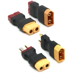 XT60 Male Plug to Dean T Male / T Female Plug to XT60 Female Adapter For RC Helicopter Quadcopter LiPo Battery Plug Connector