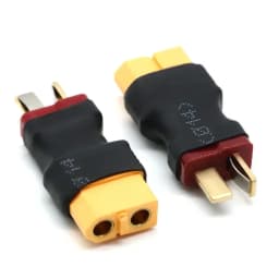 XT60 Male Plug to Dean T Male / T Female Plug to XT60 Female Adapter For RC Helicopter Quadcopter LiPo Battery Plug Connector