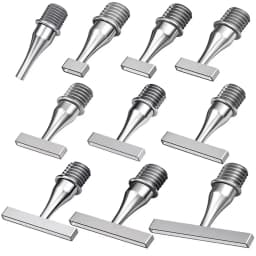 Metal Screw Thread Tips Replaceable Point Drill Pens Heads Diamond Painting Dot Drill Tool Embroidery Cross Stitch Accessories