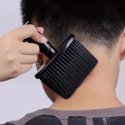Soft Hair Cutting Neck Dust Removal Brush, Perfect for Cleaning Hair on the Neck and Ears, Hair Styling Accessories