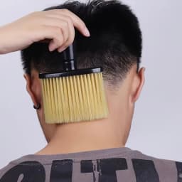 Soft Hair Cutting Neck Dust Removal Brush, Perfect for Cleaning Hair on the Neck and Ears, Hair Styling Accessories