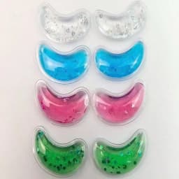 Hot & Cold Compress Eye Pad Reusable Ice Gel Eye Pack Cooling Gel Eye Pad for Eye Strain Swelling Dark Circle Skin Care Tools