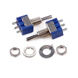 10pcs ON-OFF-ON / ON-ON Miniature Toggle Switches Mini MTS-102 103 202 203 Power Button Switch 3pin 6pin