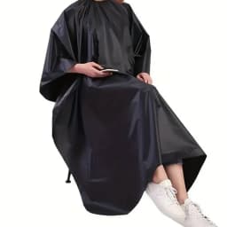 Waterproof Salon Cape with Adjustable Neck Comfortable & Durable Professional Hairdressing Haircut Apron for Barbers 1Pcs C0025A