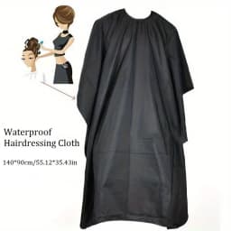 Waterproof Salon Cape with Adjustable Neck Comfortable & Durable Professional Hairdressing Haircut Apron for Barbers 1Pcs C0025A