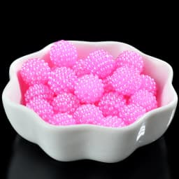 20p 12mm Bayberry Beads Round Acrylic Beads Loose Spacer Beads DIY Accessories beading Jewelry Europe necklace Making for women
