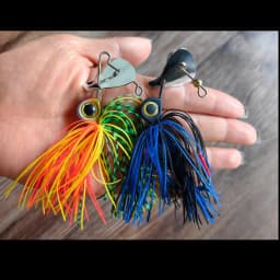 Fishing lure metal bait 15g 0.53OZ spinner bait Big Blade Jig wobbler Fishing lure for bass pike