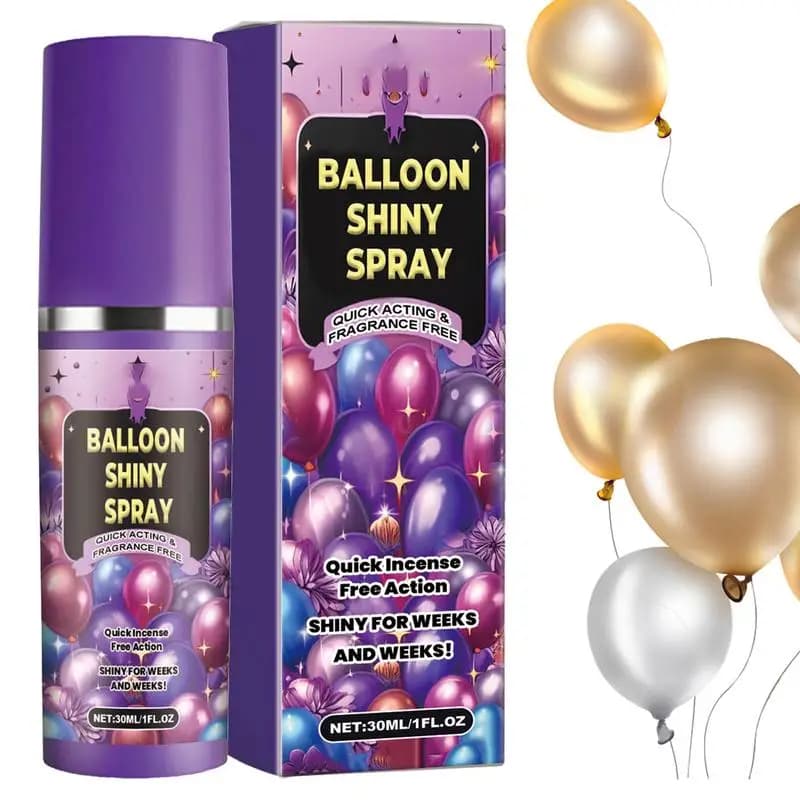 Balloon Spray For Latex Balloons Balloon High Shine Sprays Quick Drying Balloon Brightener Fading Resistant Lasting Shine Spray