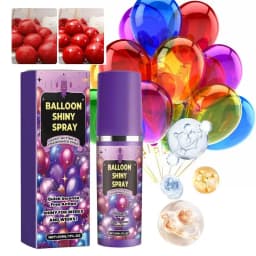 Balloon Spray For Latex Balloons Balloon High Shine Sprays Quick Drying Balloon Brightener Fading Resistant Lasting Shine Spray