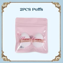 Flower Knows Powder Puffs for Flawless Makeup Application, Compact Size for Travel